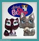 Littlest Pet Shop~LPS #1411 GRAY FOX & BRATZ GIRL BABY RED FOX~Lot O56