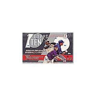  2002 Topps Top Ten Series 1 Baseball Retail Box   24P7C 