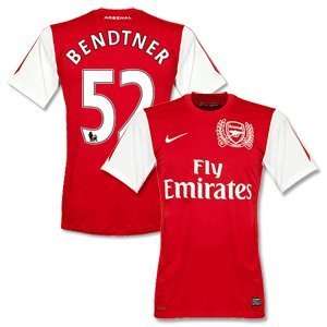  11 12 Arsenal Home Jersey + Bendtner 52
