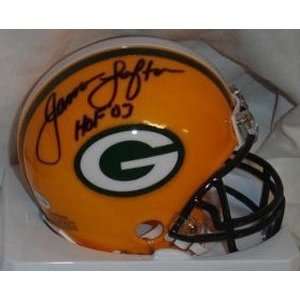  James Lofton Signed Packers Replica Mini Helmet 
