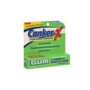  G U M Canker X Pain Relief Gel, Canker & Mouth Sore 