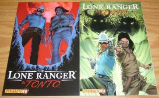 Lone Ranger & Tonto #1 2 complete series JOHN CASSADAY  