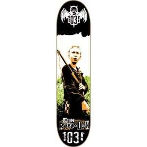  1031 Ben Raybourn Soldier Boy Skateboard Deck   7.88 x 31 