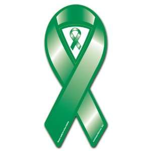  Green Cause Awareness Ribbon Magnet