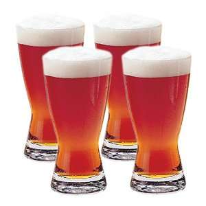 Libbey Beer Glass   Hourglass Pilsner 15 ounce   4 Pack 
