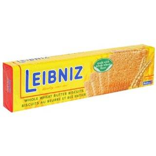 Bahlsen Leibniz Whole Wheat Butter Biscuits, 7 Ounce Boxes (Pack of 18 