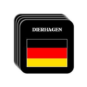  Germany   DIERHAGEN Set of 4 Mini Mousepad Coasters 