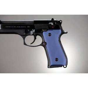  Hogue Beretta 92 Aluminum   Matte Blue Anodized 92163 