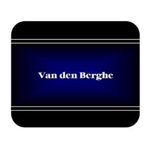    Personalized Name Gift   Van den Berghe Mouse Pad 