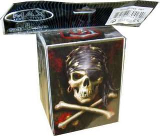 Pirate Skull Deck Box For Mtg & Yugioh Card Sleeves  