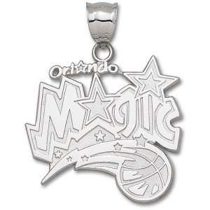  Orlando Magic NBA Logo Giant Pendant (Silver) Sports 