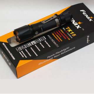 Fenix TK15 R5 337 Lumen LED Flashlight Torch Out Sports Hand Light 