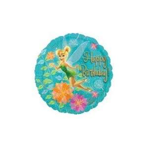  18 Disney Fairies Tink Happy Birthday   Mylar Balloon 
