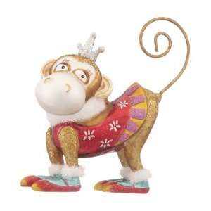  Personalized Funky Monkey Christmas Ornament