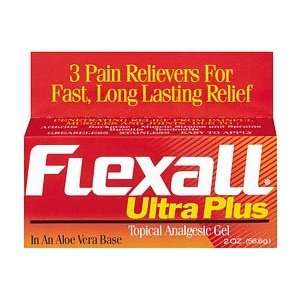  Flexall Ultra Plus Maximum Strength Pain Relieving Gel 2oz 