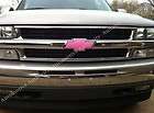 CHEVY SUBURBAN PINK BOWTIE EMBLEM COVER WRAP DECAL STICKER 01 06 (Fits 