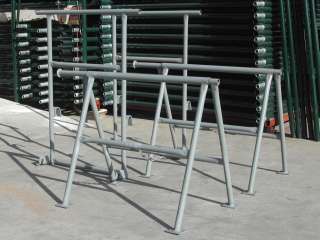 100 NEW 2 Folding Trestle Extensions Scaffold A Frames  