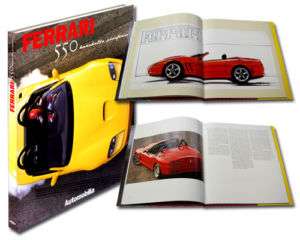 Ferrari 550 Barchetta Pininfarina Hard Back Book  