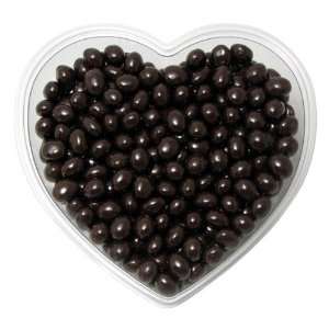 Large Valentines Day Heart Container of Chocolate Covered Espresson 