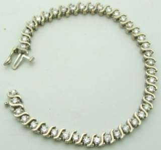Gorgeous Ladies Diamond Tennis Bracelet  