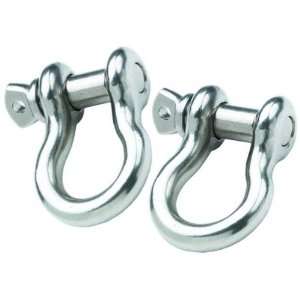   OK SHSS36 3/4 Inch Stainless Steel D Ring Shackle (Each) Automotive