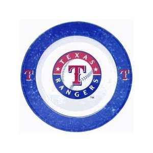  Mlb Team Logo Collectors Plate (Texas Rangers) Numbered 