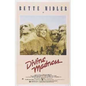 Divine Madness Poster B 27x40 Bette Midler Jocelyn Brown Ula Hedwig 