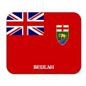    Canadian Province   Manitoba, Beulah Mouse Pad 