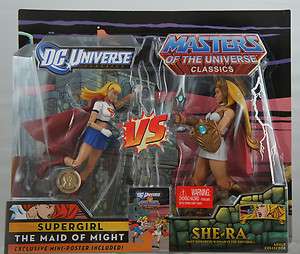   Universe Classics Supergirl vs. She Ra NEW MOTU 027084934786  
