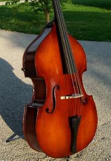 NEW, DeVilli Upright Bass Outfit  Free BOW and  