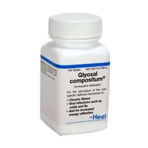  Heel/BHI Homeopathics Glyoxal Compositum 100 Tablets 