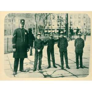  1948 Print Messenger Boys Policeman New York City NYC 