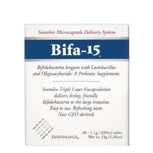 Eden Bifa 15, Bifidophilus Supplement (30 Tubes Per Box), 1.6 Ounce 