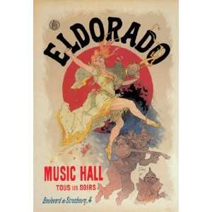  Eldorado Music Hall 28x42 Giclee on Canvas