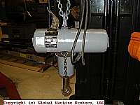 CM HOIST LODESTAR 1/4 TON 1/4 HP MO.B 16 RPM  