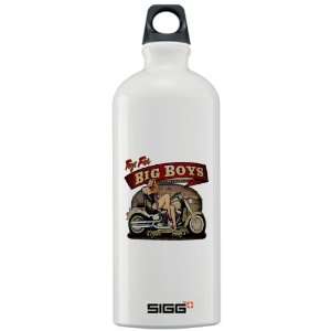   Bottle 1.0L Toys for Big Boys Lady on Motorcycle 