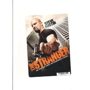  THE STRANGER MOVIE CARD STOCK PHOTO 8 X 5.5 STEVE AUSTIN 