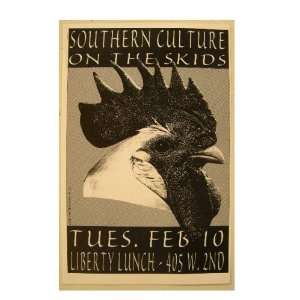   Culture Handbill Poster On the Skids Liberty Lunch