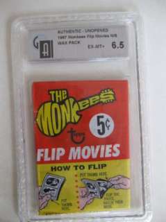 1967 Topps The Monkees Flip Movies Cards RARE  