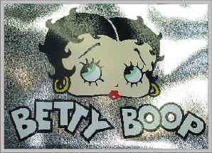   beautiful face of betty boop features oversized very sturdy fully