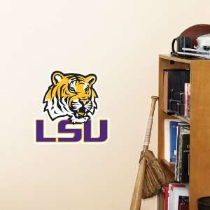  LSU Tigers Fathead Team Logo Official NCAA Wall Graphic 11 