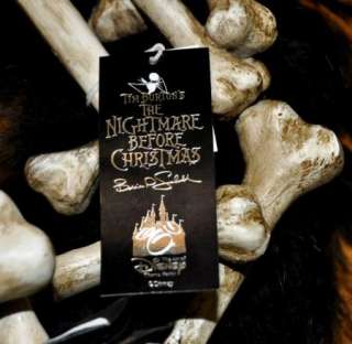 Disneyland Haunted Mansion Holiday NBC Skeleton Head Bone Wreath 