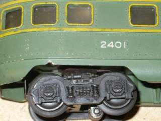 Lionel 2140WS Passenger Set with 671 Steam Locomotive, 2671W Tender 
