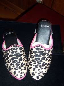 BedHead Leopard print slippers Size 8 Medium New in package  
