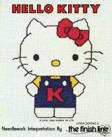 Sanrio Hello Kitty Cross Stitch Book 14 Designs *Rare*  