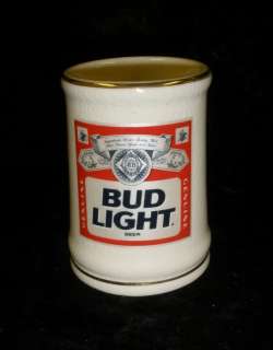 Budweiser Beer Bud Light Logo Large Mini Beer Stein CHILE  