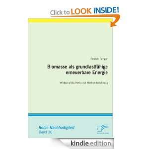 Biomasse als grundlastfähige erneuerbare Energie Wirtschaftlichkeit 