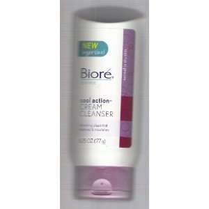 Biore Cleanse Cool Action Cream Cleanser Normal to Dry Skin 6.25oz (2 