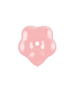 Lot of 10 Latex GEO Blossom LT PINK 6 Balloons Party  