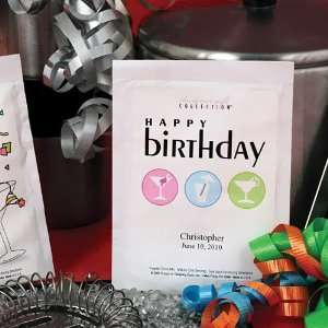    Personalized Birthday Cocktail Favors